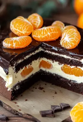 Lebkuchen-Torte mit Paradiescreme und Mandarinen 22 Lebkuchen-Torte mit Paradiescreme und Mandarinen