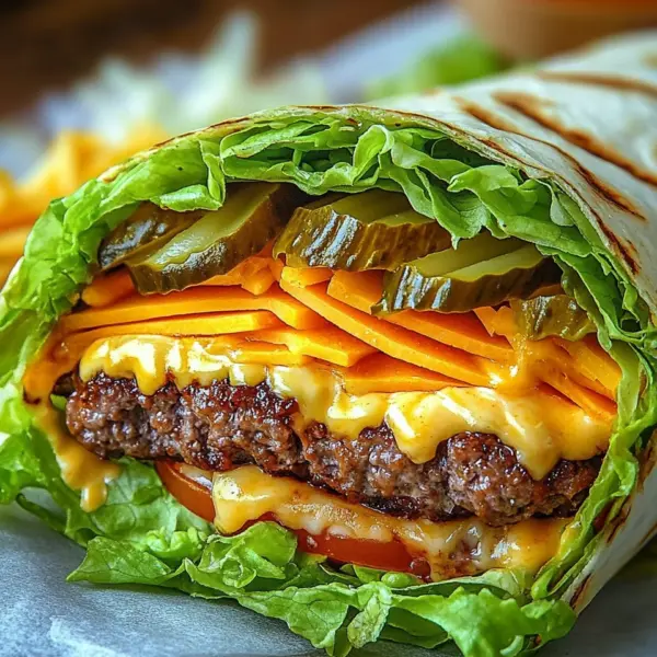 Low Carb Big Mac Rolle