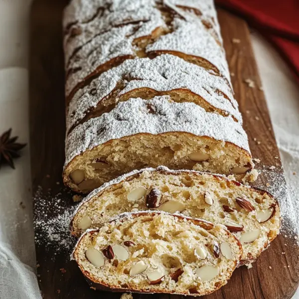 Mandel-Marzipan-Stollen