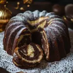 Marmor-Lebkuchen-Gugelhupf