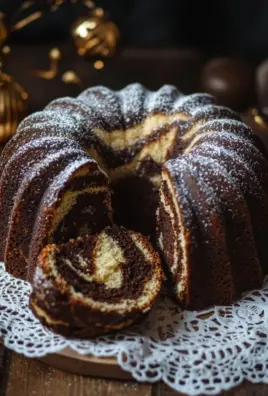 Marmor-Lebkuchen-Gugelhupf 26 Marmor-Lebkuchen-Gugelhupf