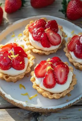 Mürbeteig Tartelettes mit Erdbeeren und Mascarponecreme 26 Mürbeteig Tartelettes mit Erdbeeren und Mascarponecreme