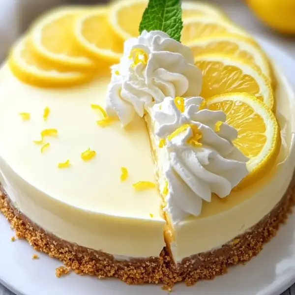 No-Bake Zitronen Käsekuchen Rezept