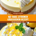 No-Bake Zitronen Käsekuchen Rezept 16 Pinterest Hidden Image