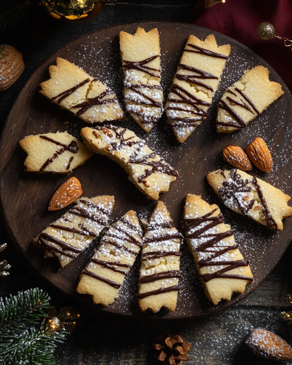 Nougat-Spitzbuben - M&uuml;rbe Pl&auml;tzchen mit Nougat