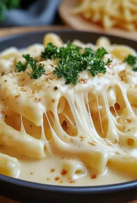 Nudeln in Käse Sahne Soße