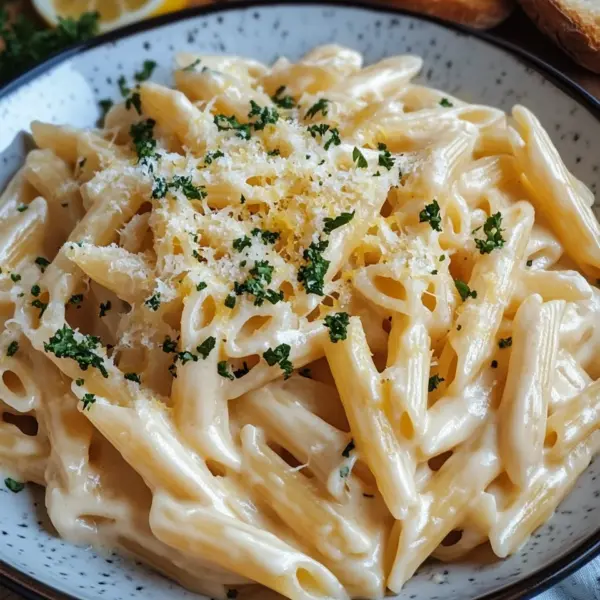 Nudelrezept mit Crème Fraîche