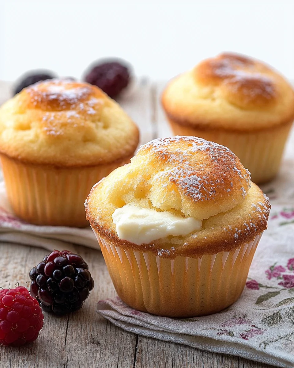 Quark Muffins Mit Vanillepudding Rezept 18 Quark Muffins Mit Vanillepudding Rezept