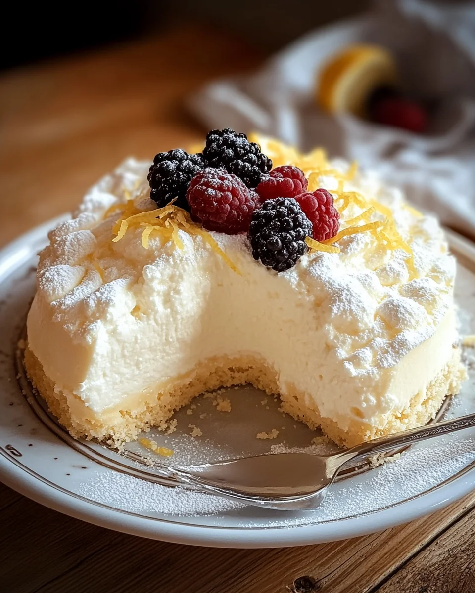 Quark-Schneekuchen mit Vanillepudding