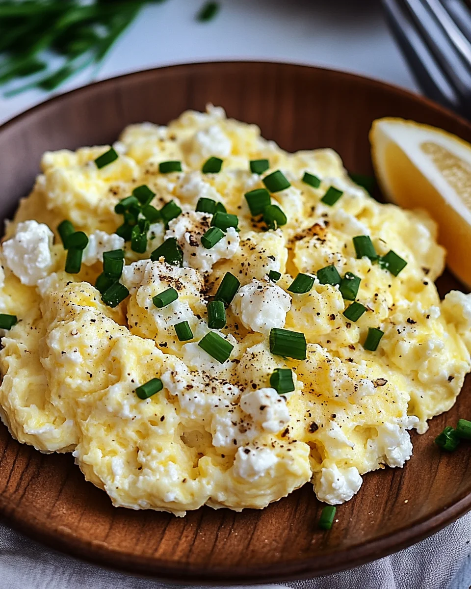 Rührei mit Hüttenkäse 17 Rührei