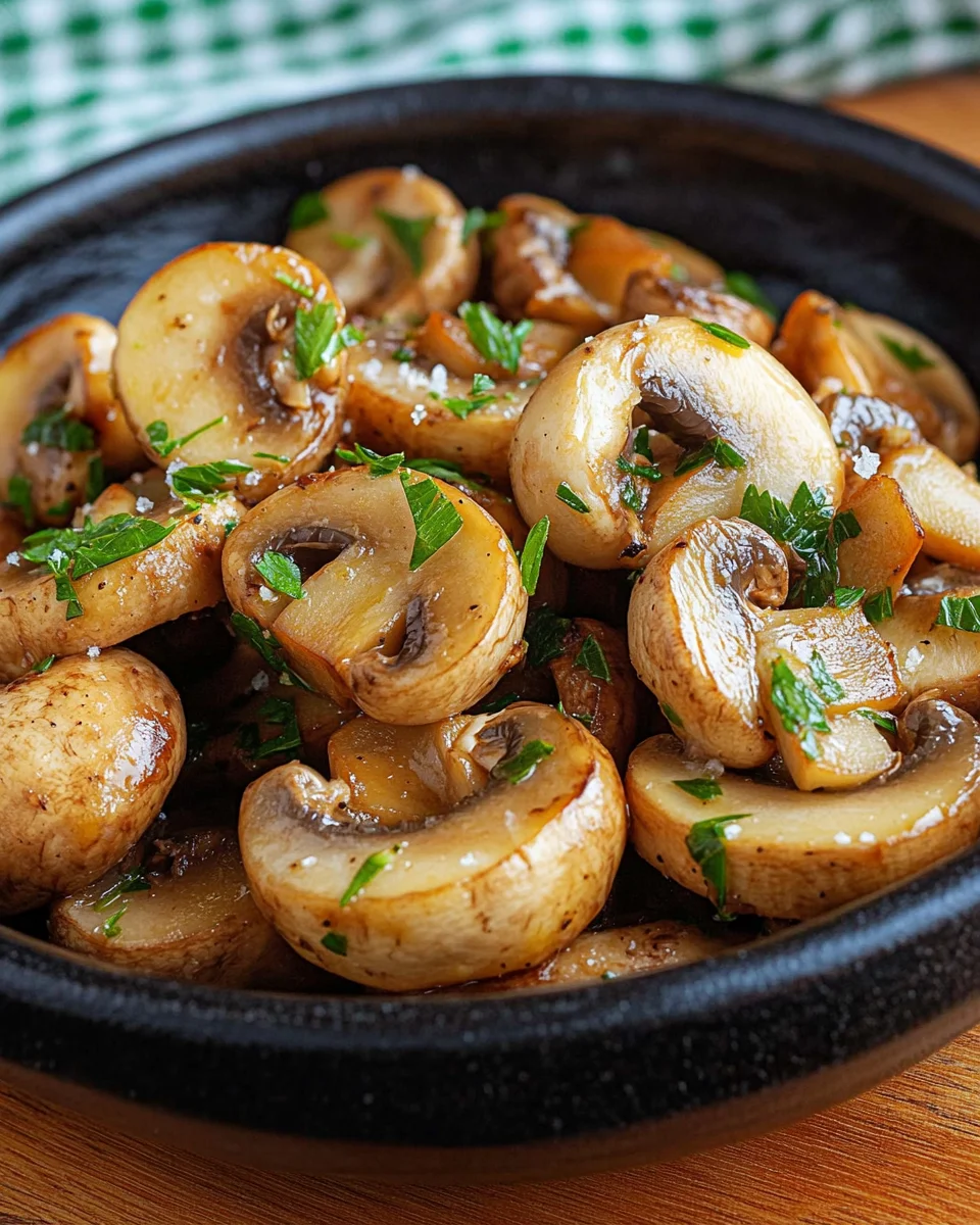 Saftige Knoblauch-Champignons Rezept 18 Saftige