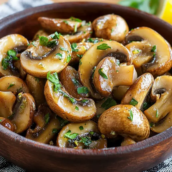 Saftige Knoblauch-Champignons Rezept
