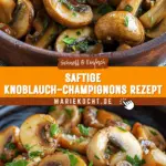 Saftige Knoblauch-Champignons Rezept 17 Pinterest Hidden Image
