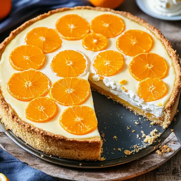 Schmandkuchen mit Mandarinen oder Faule Weiber Kuchen