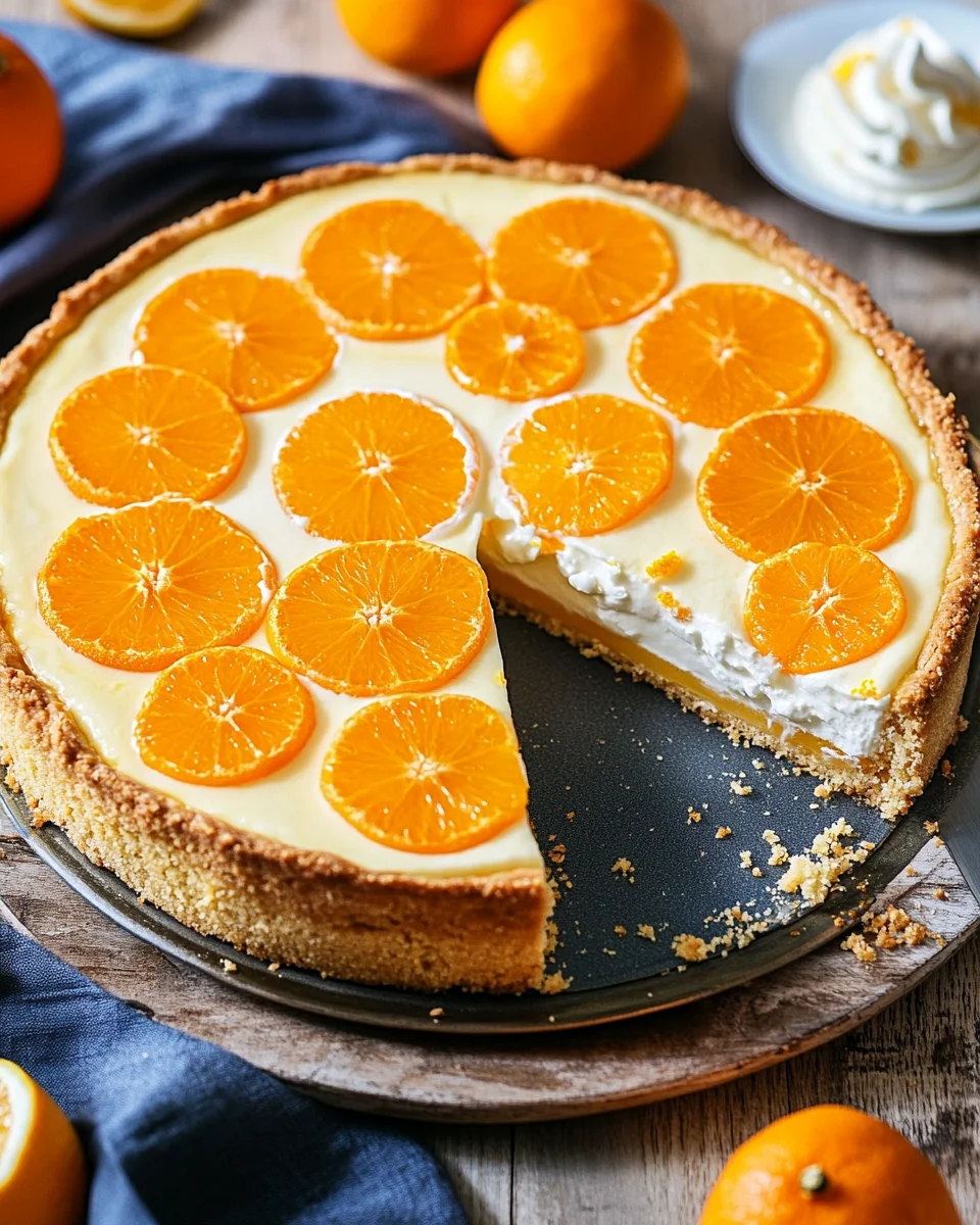 Schmandkuchen mit Mandarinen oder Faule Weiber Kuchen
