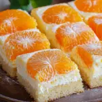 Schmandkuchen mit Mandarinen vom Blech