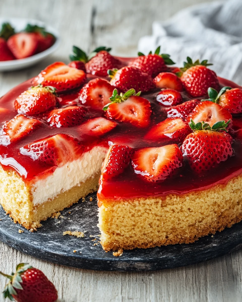 Schneller Erdbeerkuchen mit Schmand 24 Schneller