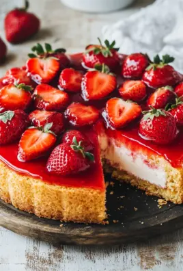 Schneller Erdbeerkuchen mit Schmand 24 Schneller Erdbeerkuchen mit Schmand