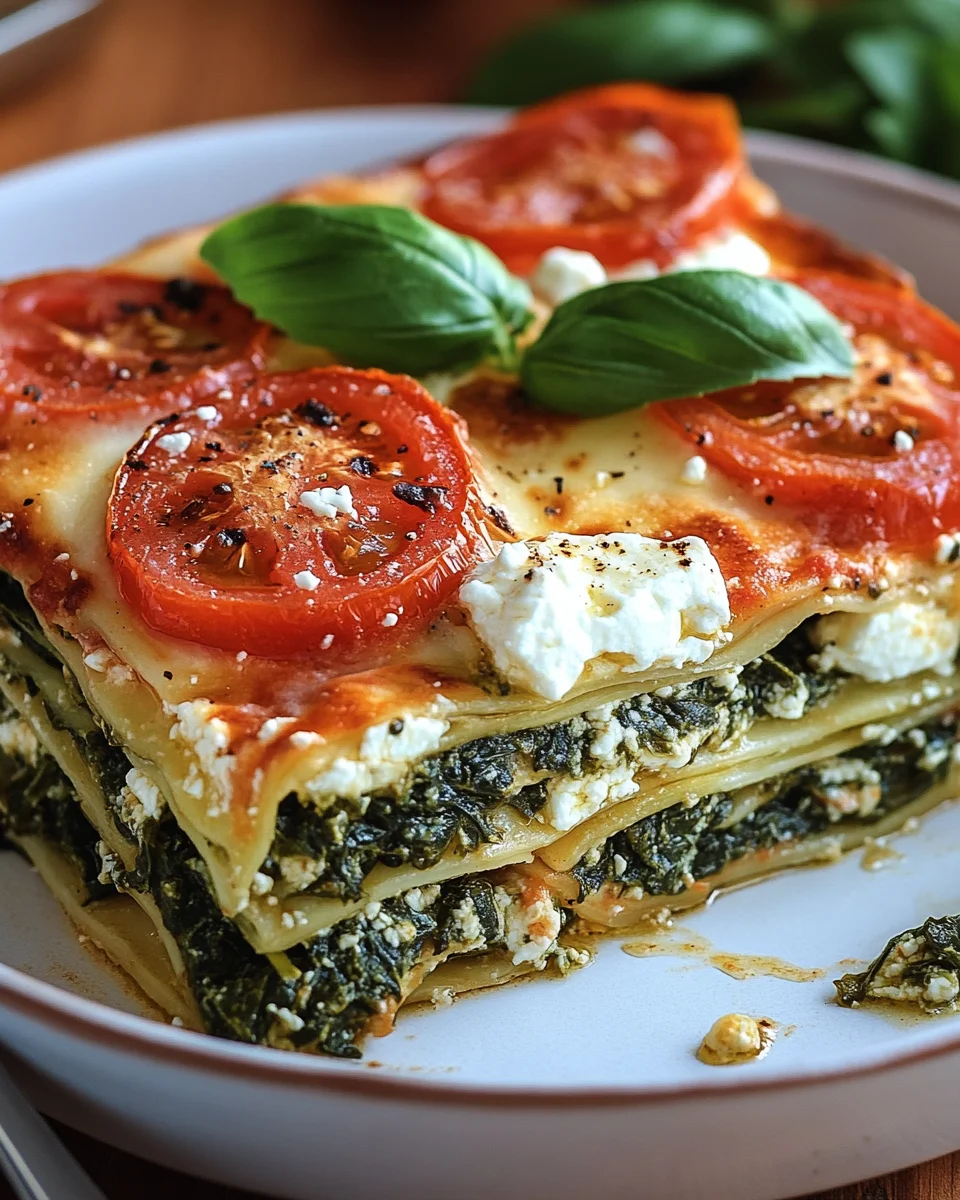 Spinatlasagne