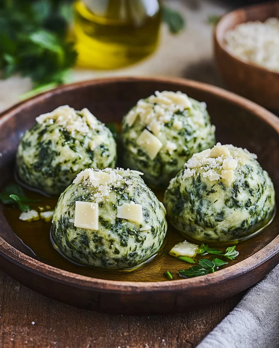S&uuml;dtiroler Spinatkn&ouml;del