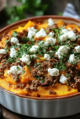 Süßkartoffel-Hackfleisch-Auflauf mit Feta 21 Süßkartoffel-Hackfleisch-Auflauf mit Feta