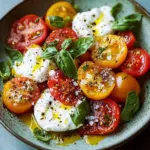 Tomatensalat mit Burrata