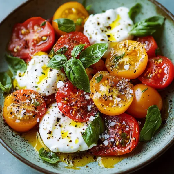 Tomatensalat mit Burrata
