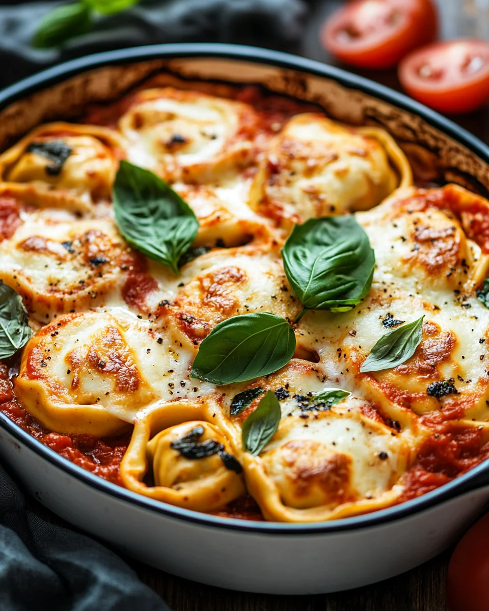 Tortellini-Auflauf mit Tomaten und Mozzarella 21 Tortellini-Auflauf