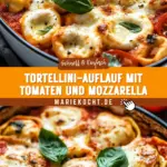 Tortellini-Auflauf mit Tomaten und Mozzarella 20 Pinterest Hidden Image