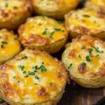 Air Fryer Cheesy Potatoes