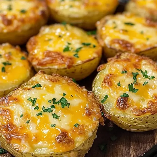 Air Fryer Cheesy Potatoes