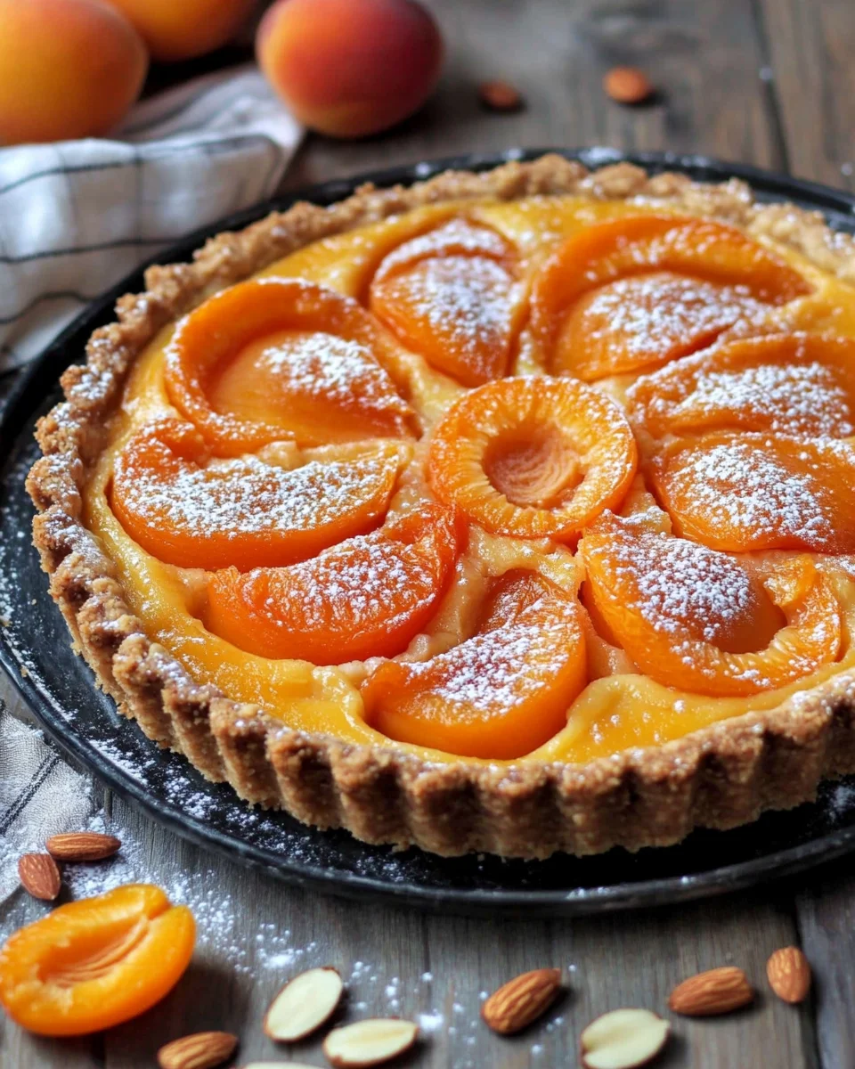 Aprikosen-Frangipane-Tarte