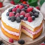 Beeren K&auml;sesahne Torte