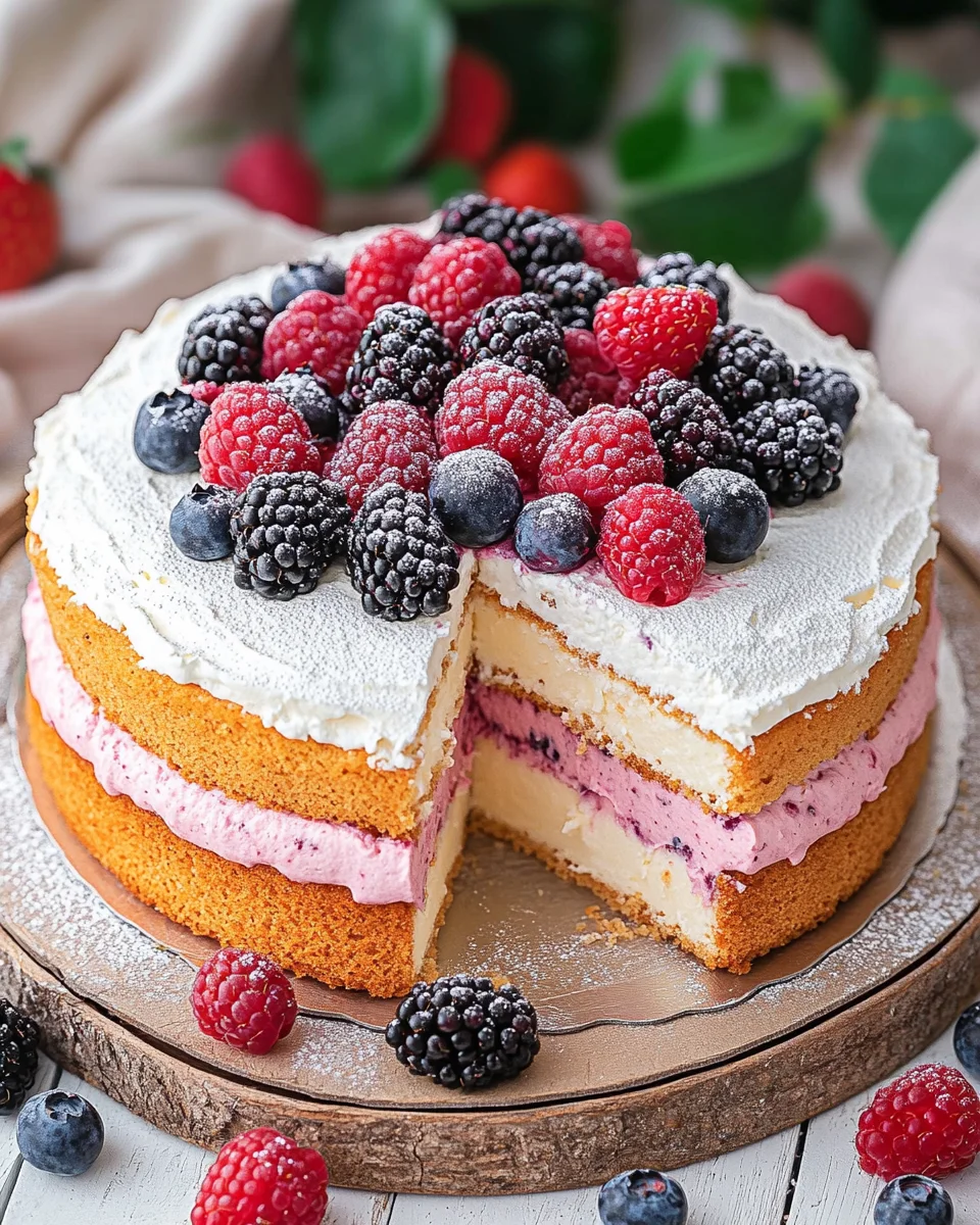 Beeren Käsesahne Torte 23 Beeren Käsesahne Torte