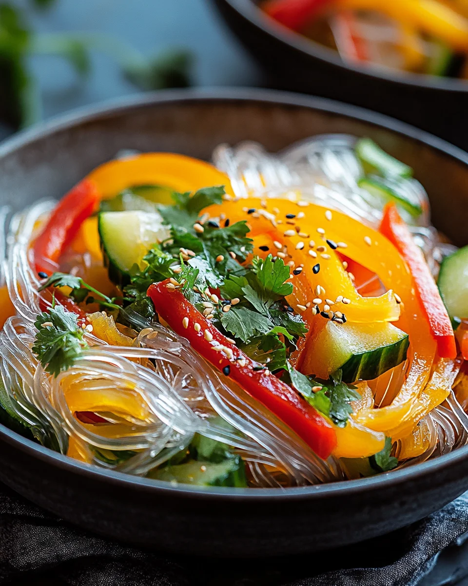 Bunter Glasnudelsalat