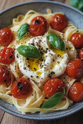 Burrata Pasta mit Tomaten aus dem Ofen 19 Burrata Pasta mit Tomaten aus dem Ofen