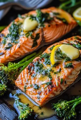 Buttergebackener Lachs mit Broccolini