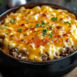 Cheeseburger-Auflauf