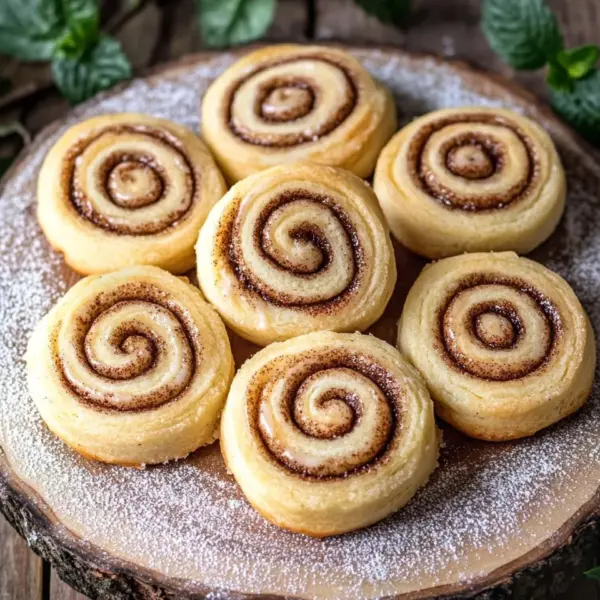 Cinnamon Roll Cookies - Zimtschnecken-Plätzchen