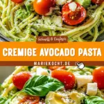 Cremige Avocado Pasta 19 Pinterest Hidden Image
