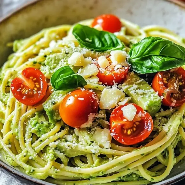 Cremige Avocado Pasta