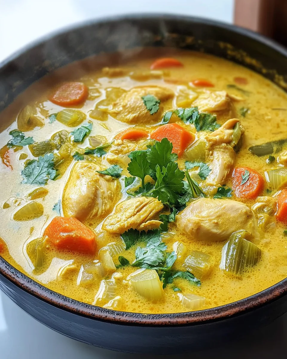 Currysuppe mit Hähnchen 19 Currysuppe mit Hähnchen