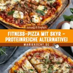 Fitness-Pizza mit Skyr - Proteinreiche Alternative! 18 Pinterest Hidden Image