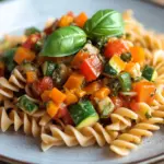 Gesunde Nudeln mit Gem&uuml;se-So&szlig;e Rezept