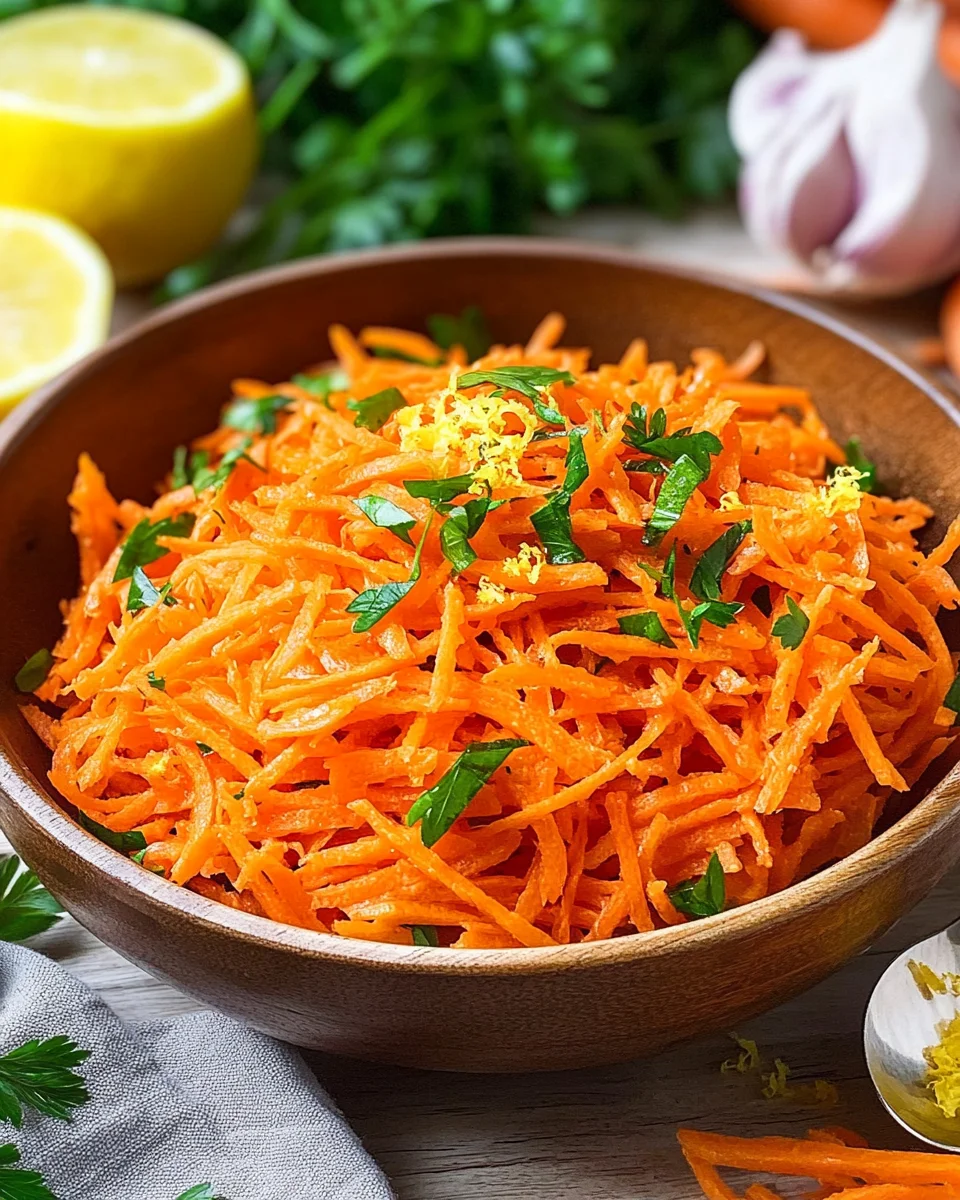 Gesunder Karottensalat