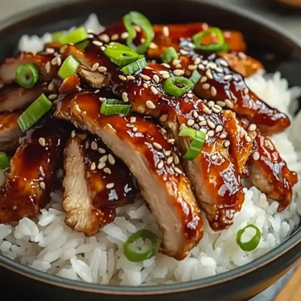 Hähnchengeschnetzeltes Teriyaki