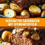Herzhafter Hackbraten mit Ofenkartoffeln 23 Pinterest Hidden Image