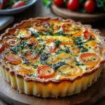 Kartoffel-Quiche mit Kartoffelteig