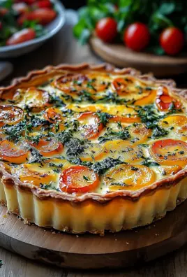 Kartoffel-Quiche mit Kartoffelteig