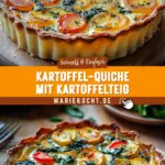 Kartoffel-Quiche mit Kartoffelteig 21 Pinterest Hidden Image